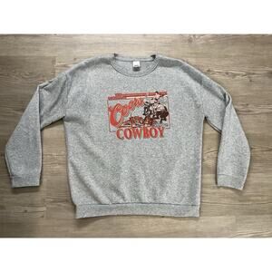 Coors Cowboy Sweatshirt Men’s Size 2XL